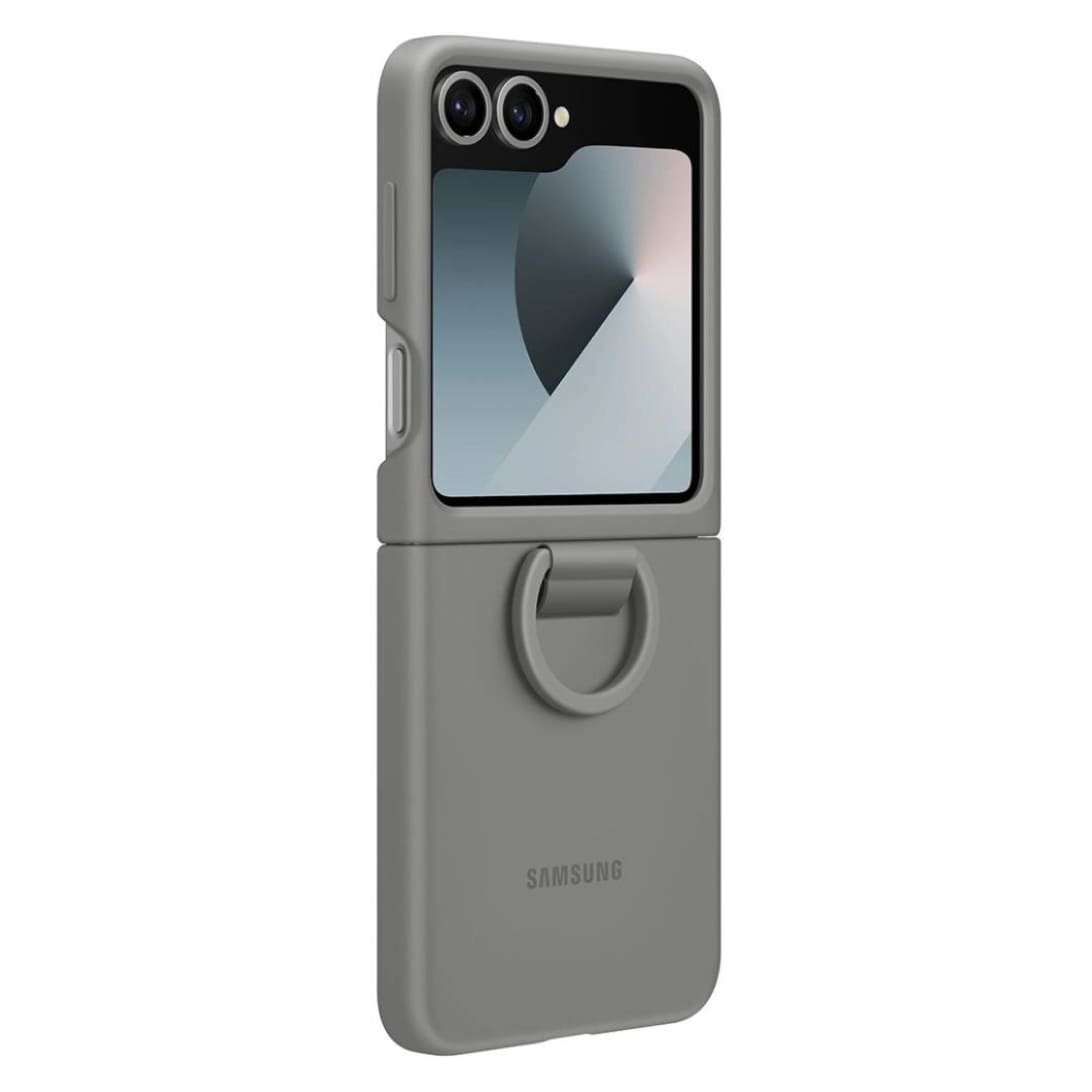 15427881-1.jpg Samsung Z Flip6 Silicon Case with Ring — изображение 1