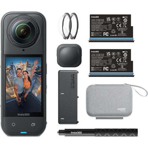 1745311533_1887888-1.jpg Экшн камера Insta360 X5 Essentials Bundle — изображение 1