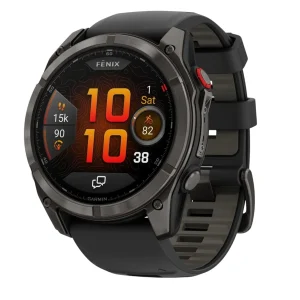 Garmin Fenix 8 Pro 51mm Amoled Sapphire - Серый