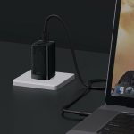 Baseus GaN3 Pro Fast Charger 2C+U 65W EU Black — изображение 3