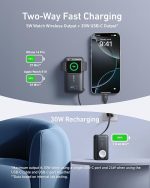 Аккумулятор Anker MagGo Power Bank c Apple Watch 10K (35W) — изображение 6