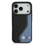 iPhone 17 Pro BMW PU Leather & Carbon With Colored Line Stitch — изображение 2