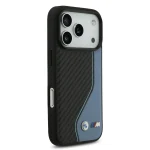 iPhone 17 Pro BMW PU Leather & Carbon With Colored Line Stitch — изображение 3