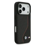 iPhone 17 Pro BMW PU Leather & Carbon With Colored Line Stitch — изображение 6