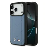 iPhone 17 Pro BMW MagSafe PU Quilted Leather