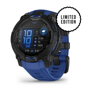 Garmin Instinct 3 45mm Amoled Limited Edition - Чёрный с ярко‑синими