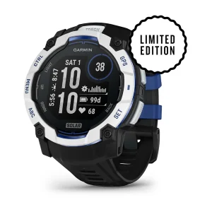 Garmin Instinct 3 50mm Solar Limited Edition - Белый / Синий