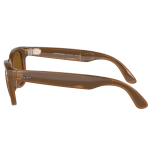 Умные очки Ray-Ban | Wayfarer Shiny Caramel Polar Brown S53 — изображение 2
