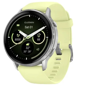 Garmin Venu 4 45 мм - Серебристый, Силиконовый