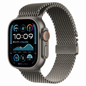Apple Watch Ultra 2 2024 с ремешком миланская петля - Натуральный