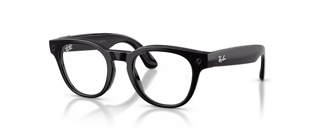 Умные очки Ray-Ban | Shiny Scriber Optic Black S49 (Gen 2)
